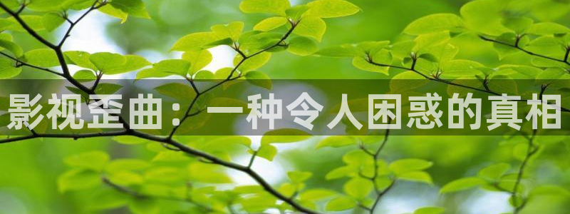 姐姐的朋友酷客影院：影視歪曲：一種令人困惑的真相